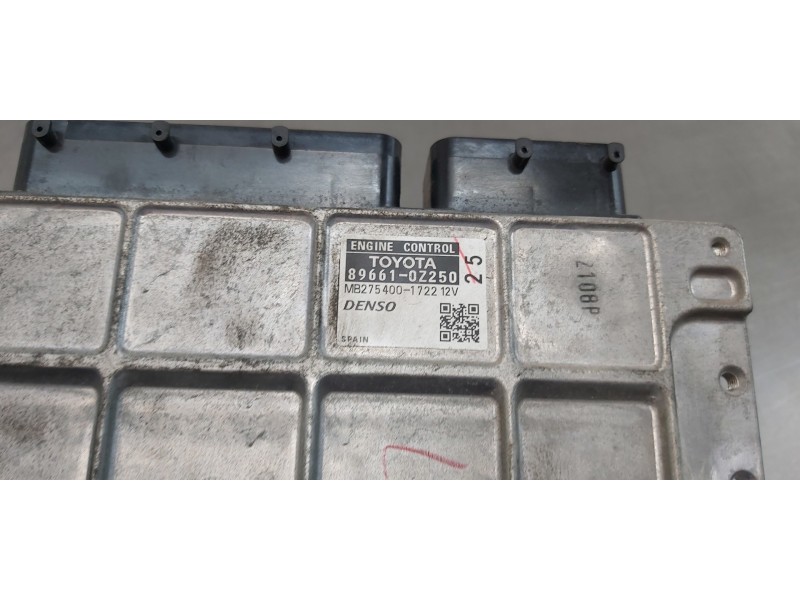 Recambio de centralita motor uce para toyota auris hybrid active referencia OEM IAM 896610Z250   Recambio de centralita motor uce para toyota auris hybrid active referencia OEM IAM 896610Z250