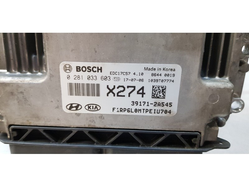 Recambio de centralita motor uce para kia carens ( ) basic referencia OEM IAM 391712A545   Recambio de centralita motor uce para kia carens ( ) basic referencia OEM IAM 391712A545