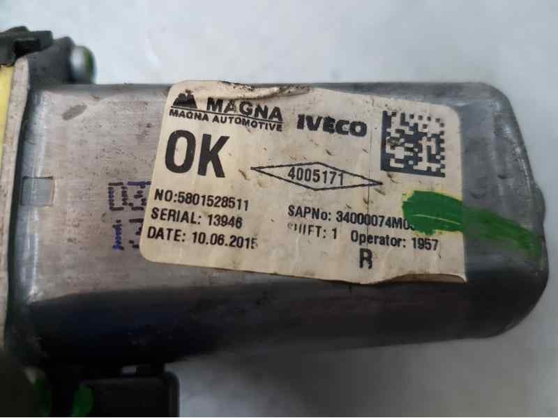 Recambio de elevalunas delantero derecho para iveco daily caja cerrada 2.3 td referencia OEM IAM 5801528511   Recambio de elevalunas delantero derecho para iveco daily caja cerrada 2.3 td referencia OEM IAM 5801528511