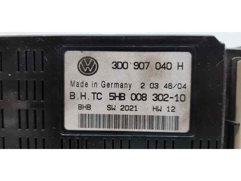 Recambio de modulo electronico para volkswagen phaeton (3d2/3d8) tdi v6 4motion (4 asientos) referencia OEM IAM 3D0907040H   Recambio de modulo electronico para volkswagen phaeton (3d2/3d8) tdi v6 4motion (4 asientos) referencia OEM IAM 3D0907040H