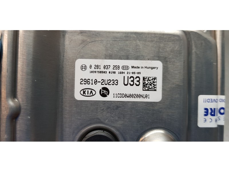 Recambio de modulo electronico para kia ceed sportswagon tech referencia OEM IAM 296102U233 0281037259 