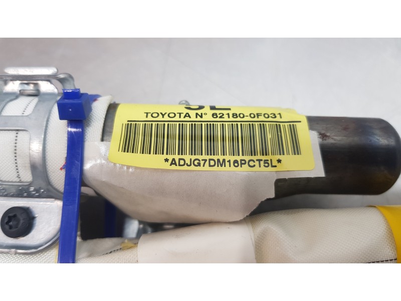 Recambio de airbag cortina delantero izquierdo para toyota verso advance referencia OEM IAM 621800F031   Recambio de airbag cortina delantero izquierdo para toyota verso advance referencia OEM IAM 621800F031