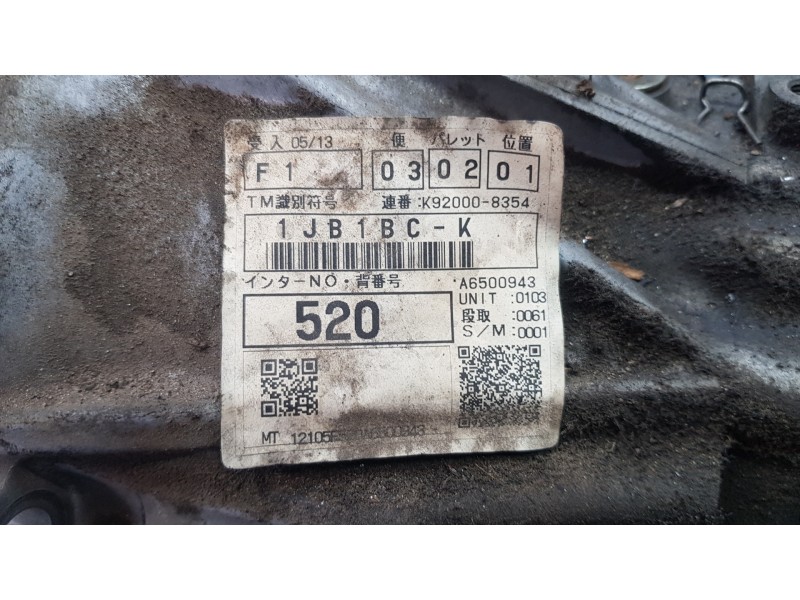 Recambio de caja cambios para toyota verso advance referencia OEM IAM 3030064120  