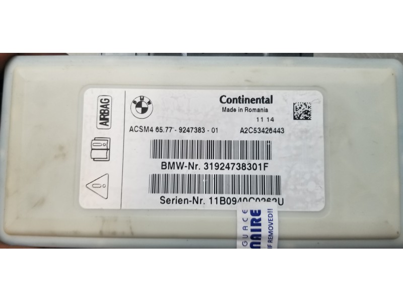 Recambio de modulo electronico para bmw x3 (f25) xdrive 20d referencia OEM IAM 65779247383  