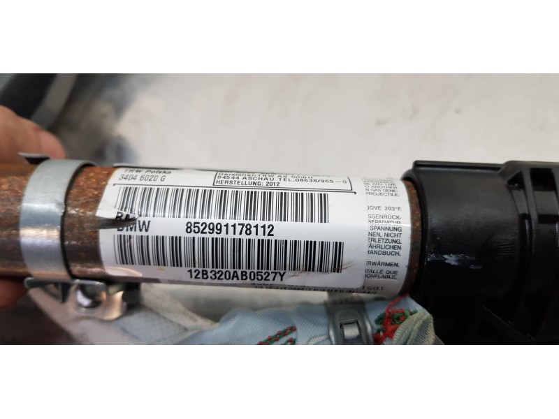 Recambio de airbag cortina delantero derecho para bmw x1 (e84) sdrive 18d referencia OEM IAM 72122991178   Recambio de airbag cortina delantero derecho para bmw x1 (e84) sdrive 18d referencia OEM IAM 72122991178