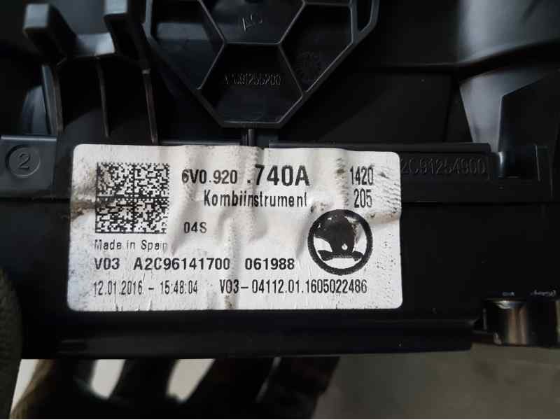 Recambio de cuadro instrumentos para skoda fabia business referencia OEM IAM 6V0920740A   Recambio de cuadro instrumentos para skoda fabia business referencia OEM IAM 6V0920740A