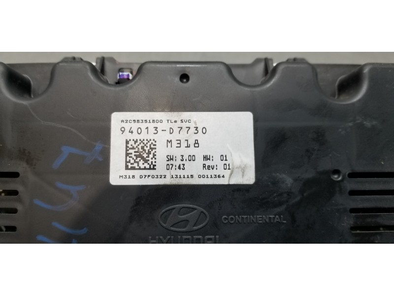 Recambio de cuadro instrumentos para hyundai tucson tl referencia OEM IAM 94013D7730  