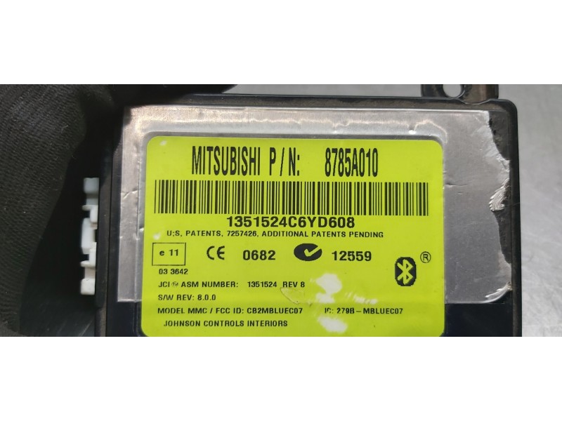 Recambio de modulo electronico para mitsubishi outlander (cw0) challenge 4wd referencia OEM IAM 8785A010   Recambio de modulo electronico para mitsubishi outlander (cw0) challenge 4wd referencia OEM IAM 8785A010