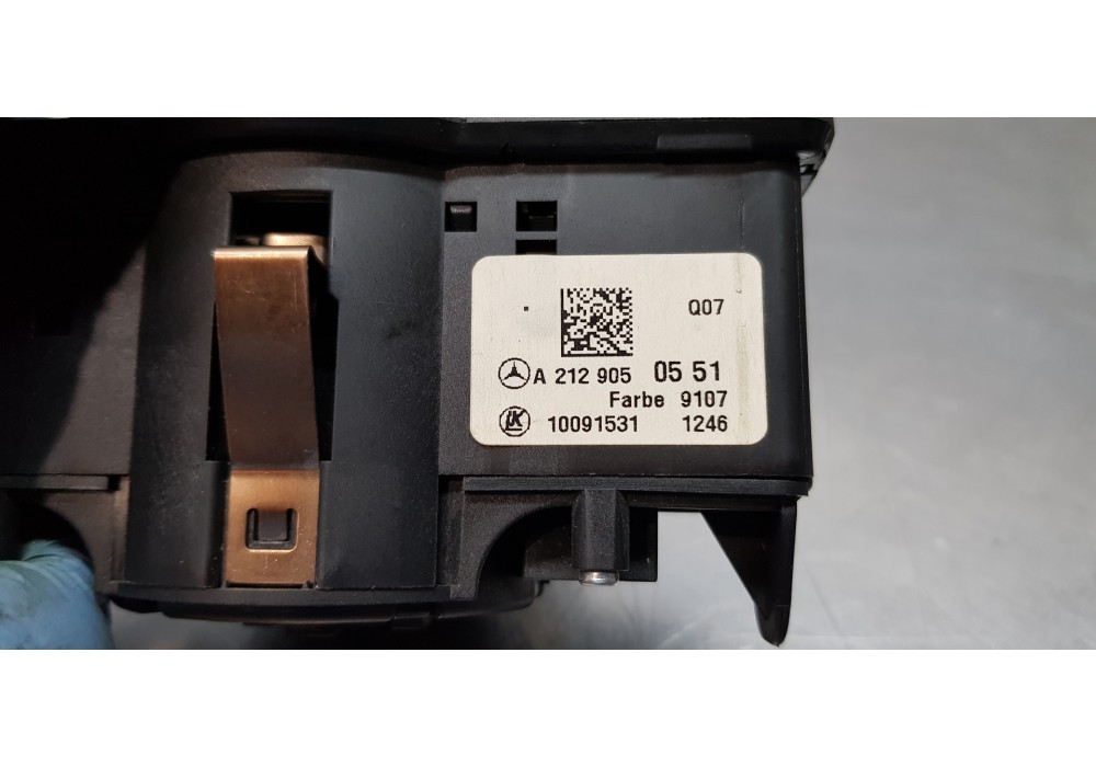 Recambio de mando luces para mercedes clase a (w176) a 180 cdi blueefficiency (176.012) referencia OEM IAM A2129050551  