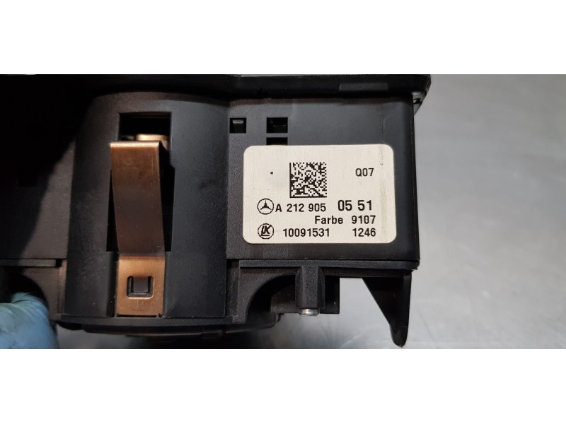 Recambio de mando luces para mercedes clase a (w176) a 180 cdi blueefficiency (176.012) referencia OEM IAM A2129050551  