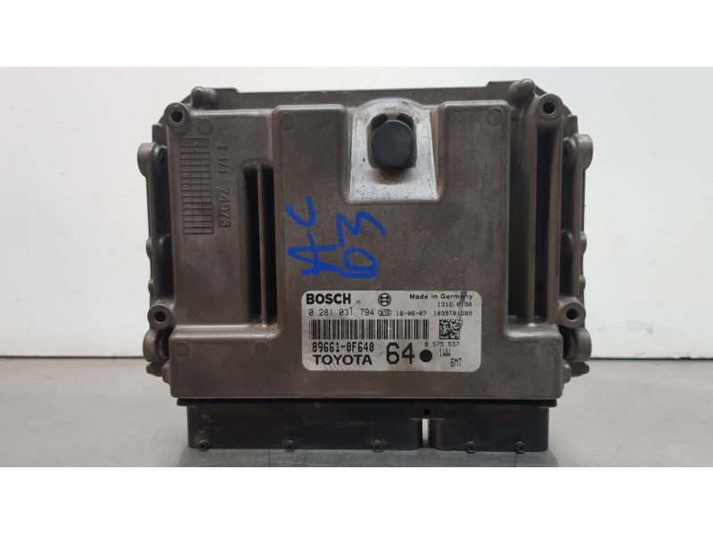 Recambio de centralita motor uce para toyota verso advance referencia OEM IAM 896610F640   Recambio de centralita motor uce para toyota verso advance referencia OEM IAM 896610F640