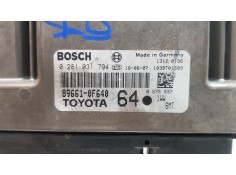 Recambio de centralita motor uce para toyota verso advance referencia OEM IAM 896610F640   2