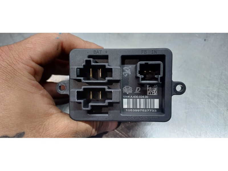 Recambio de resistencia calefaccion para jeep renegade limited 4x2 referencia OEM IAM A43002400  