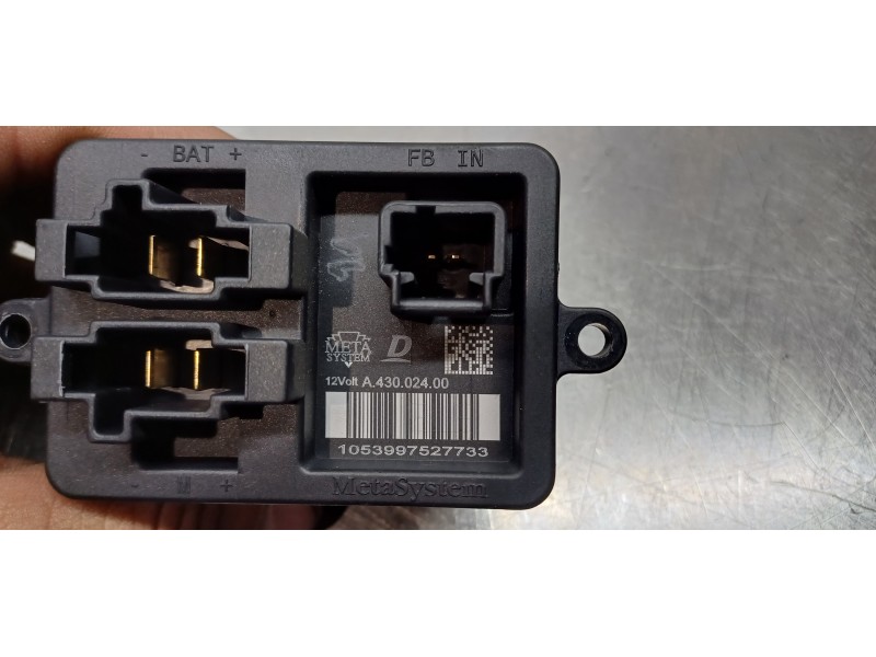 Recambio de resistencia calefaccion para jeep renegade limited 4x2 referencia OEM IAM A43002400  