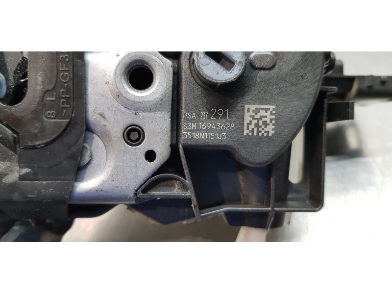 Recambio de cerradura puerta trasera izquierda para peugeot 3008 active referencia OEM IAM 9810391580 16943628  Recambio de cerradura puerta trasera izquierda para peugeot 3008 active referencia OEM IAM 9810391580 16943628
