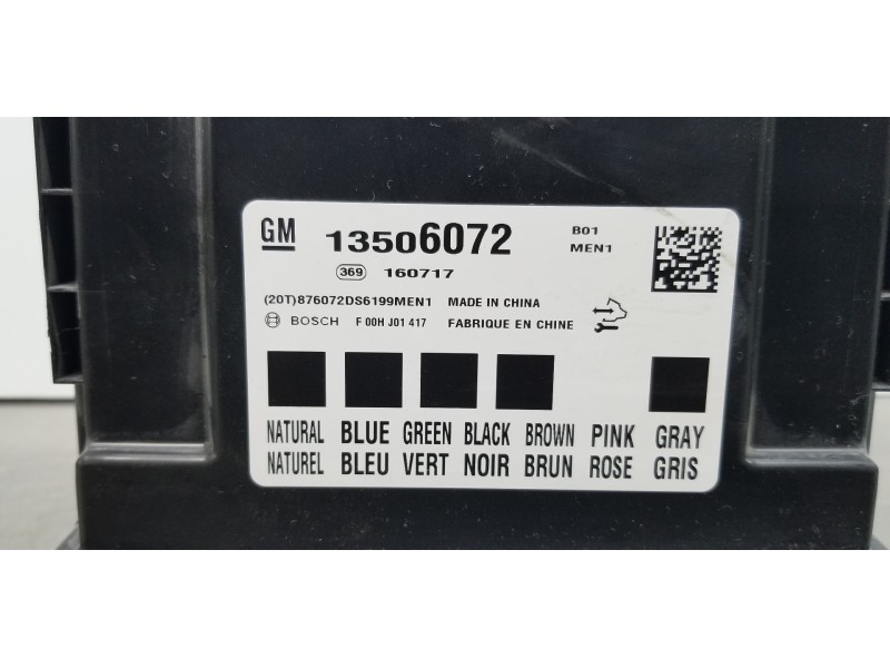 Recambio de modulo confort para opel corsa e selection ecoflex referencia OEM IAM 13506072   Recambio de modulo confort para opel corsa e selection ecoflex referencia OEM IAM 13506072