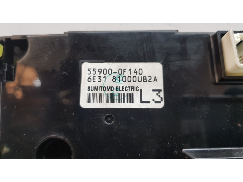 Recambio de mando climatizador para toyota verso advance referencia OEM IAM 559000F140   Recambio de mando climatizador para toyota verso advance referencia OEM IAM 559000F140