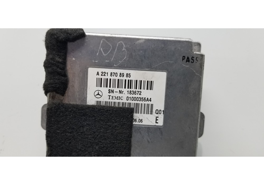 Recambio de modulo electronico para mercedes clase s (w221) berlina 320 / 350 cdi (221.022) referencia OEM IAM A2218708985  