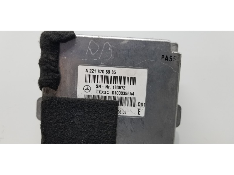 Recambio de modulo electronico para mercedes clase s (w221) berlina 320 / 350 cdi (221.022) referencia OEM IAM A2218708985  