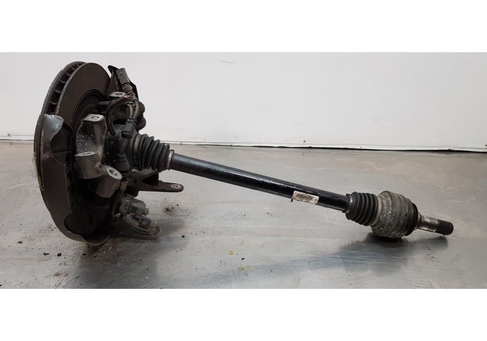 Recambio de mangueta trasera izquierda para porsche cayenne (typ 92aa) diesel referencia OEM IAM 95833161101  