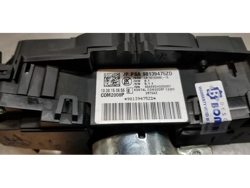 Recambio de mando multifuncion para citroen c4 cactus feel referencia OEM IAM 98139475ZD   Recambio de mando multifuncion para citroen c4 cactus feel referencia OEM IAM 98139475ZD
