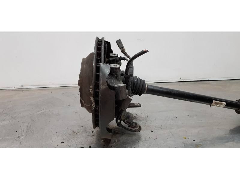 Recambio de mangueta trasera izquierda para porsche cayenne (typ 92aa) diesel referencia OEM IAM 95833161101  