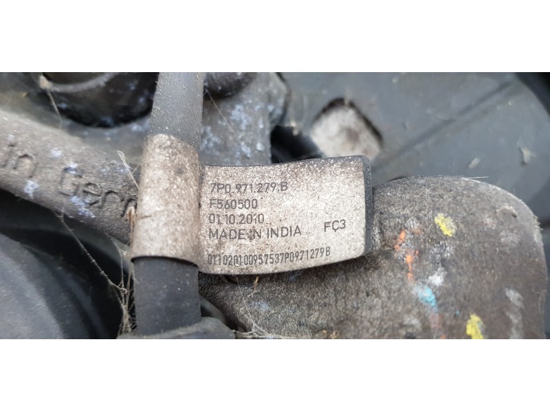 Recambio de mangueta trasera izquierda para porsche cayenne (typ 92aa) diesel referencia OEM IAM 95833161101  