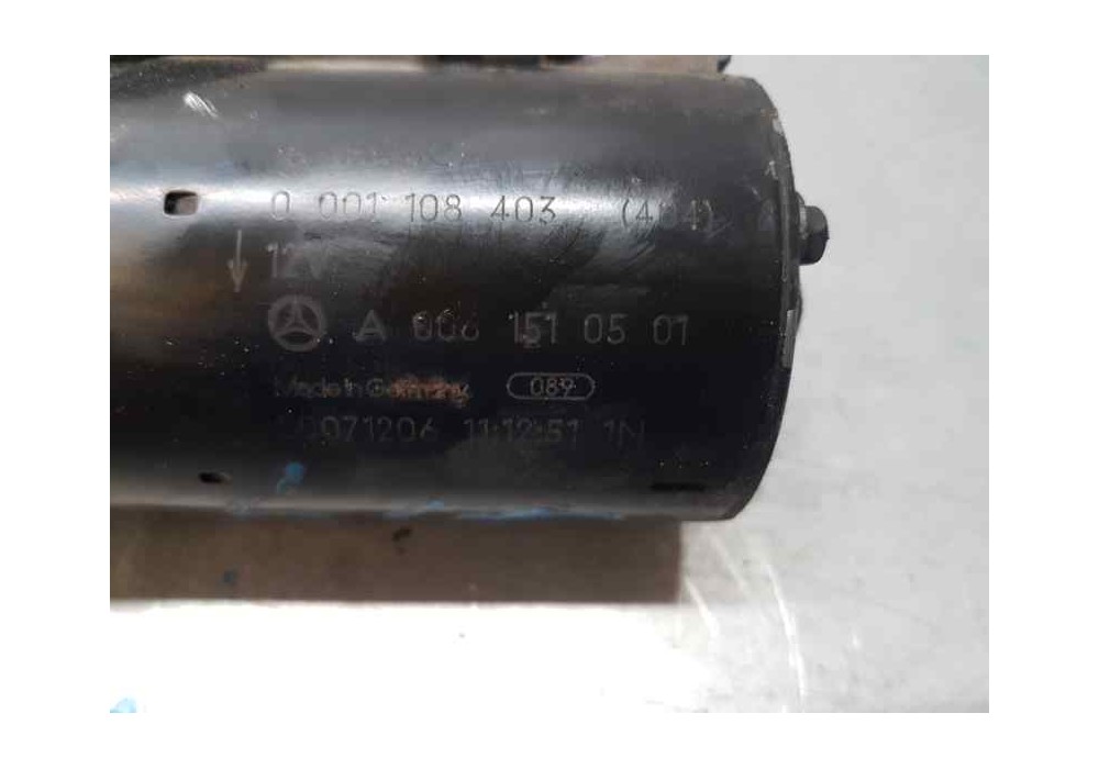 Recambio de motor arranque para mercedes clase clk (w209) cabrio 350 (209.456) referencia OEM IAM A0061510501  