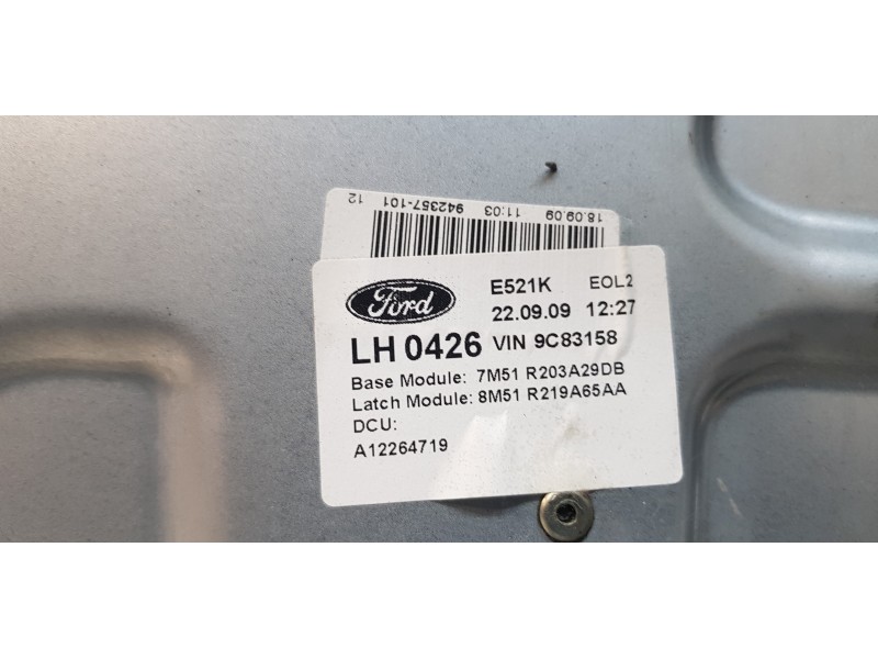 Recambio de elevalunas delantero izquierdo para ford kuga (cbv) trend referencia OEM IAM 7M51R045H17A  