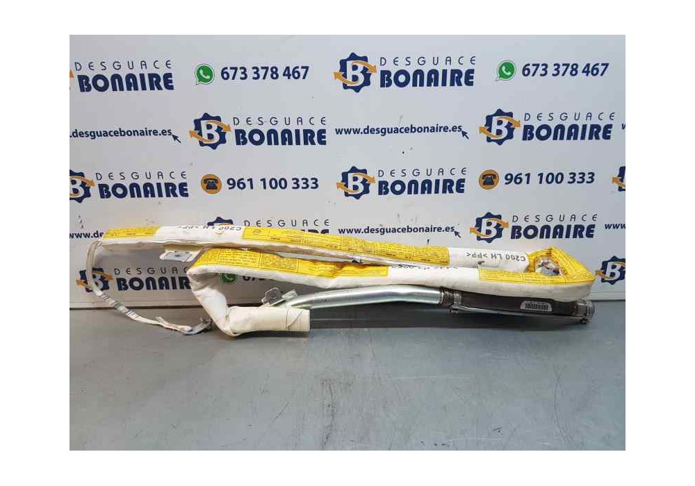 Recambio de airbag cortina delantero derecho para ssangyong korando quartz 4x4 referencia OEM IAM 6166556400B  