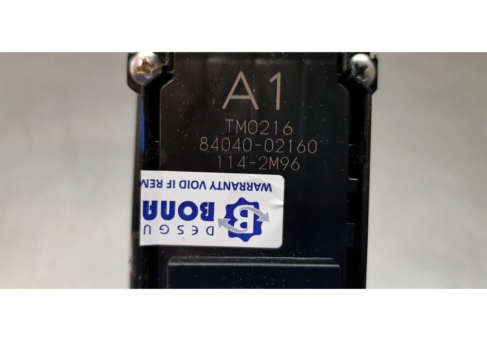 Recambio de mando elevalunas delantero izquierdo para toyota corolla (e21) hybrid active referencia OEM IAM 8404002160  