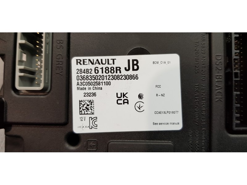 Recambio de modulo confort para renault trafic furgón l2 referencia OEM IAM 284B26188R A3C0502581100 