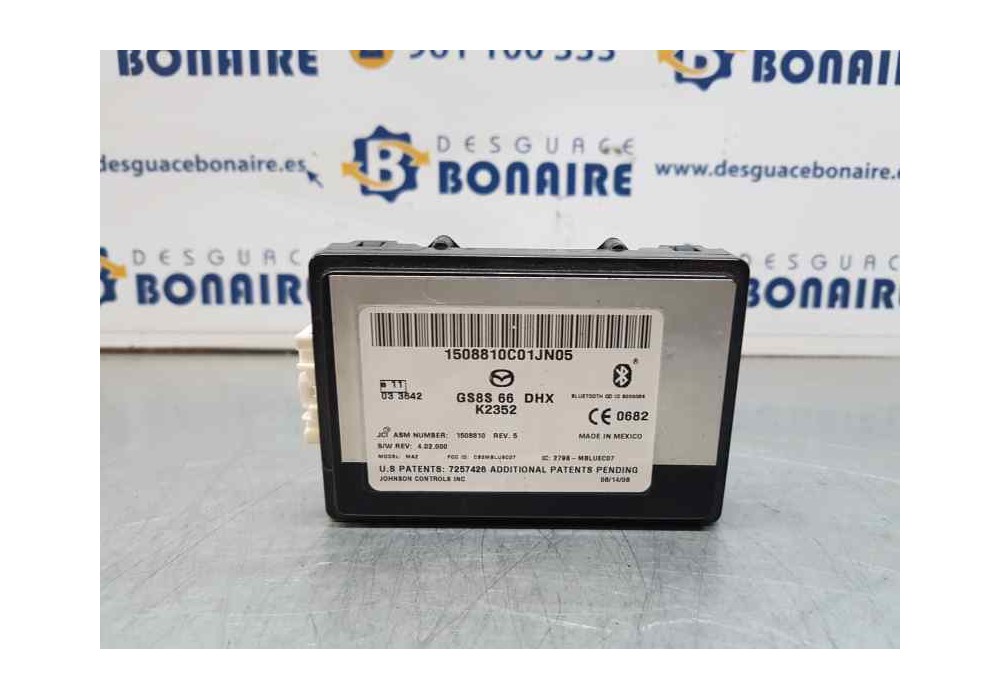 Recambio de modulo electronico para mazda 6 kombi (gh) 2.0 crtd 140cv luxury sw referencia OEM IAM GS8S66DHX  