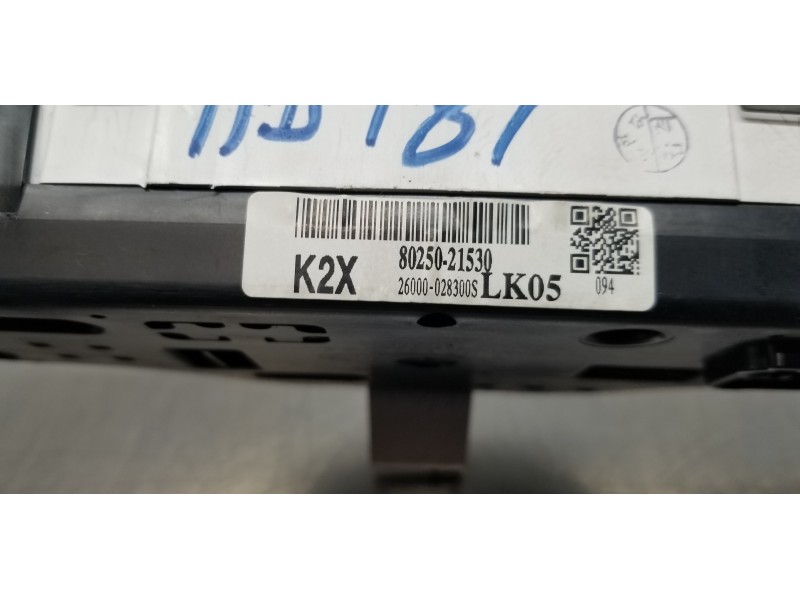 Recambio de pantalla multifuncion para ssangyong rodius xdi referencia OEM IAM 8025021530  