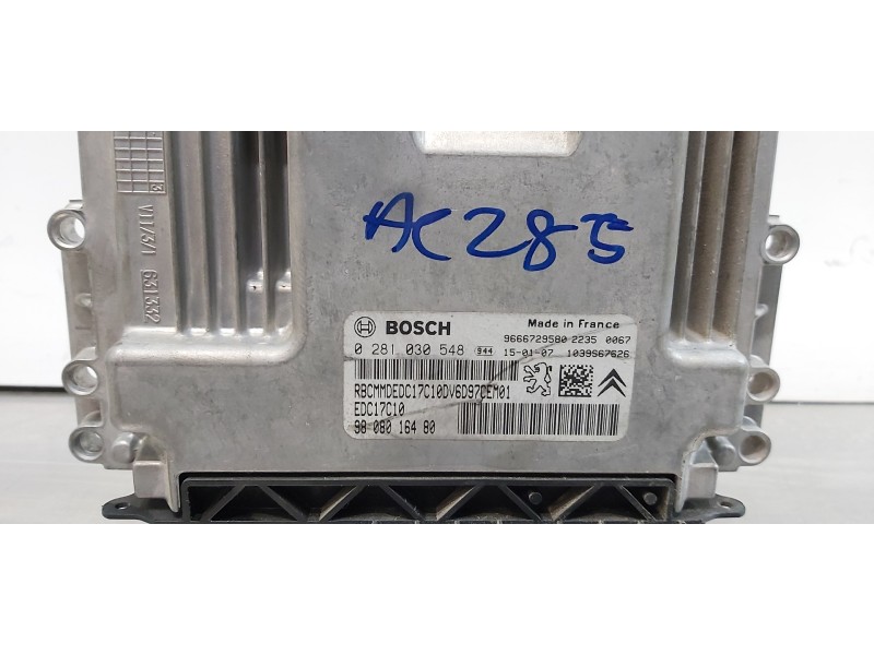 Recambio de centralita motor uce para citroen c4 cactus feel referencia OEM IAM 9808016480   Recambio de centralita motor uce para citroen c4 cactus feel referencia OEM IAM 9808016480