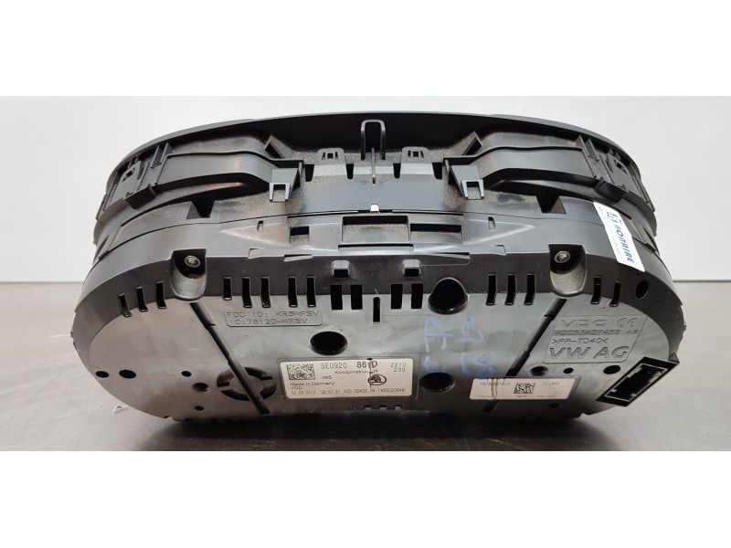 Recambio de cuadro instrumentos para skoda octavia lim. (5e3) active referencia OEM IAM 5E0920861D   Recambio de cuadro instrumentos para skoda octavia lim. (5e3) active referencia OEM IAM 5E0920861D