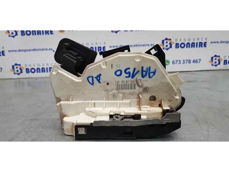 Recambio de cerradura puerta delantera derecha para volkswagen golf vii lim. edition bluemotion referencia OEM IAM 5K1837016E   Recambio de cerradura puerta delantera derecha para volkswagen golf vii lim. edition bluemotion referencia OEM IAM 5K1837016E