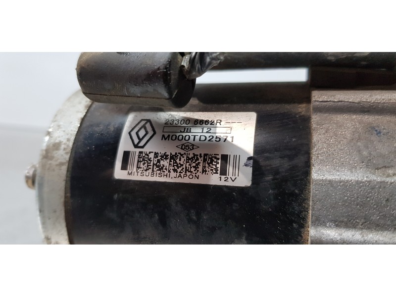 Recambio de motor arranque para nissan qashqai (j11) acenta referencia OEM IAM 233006662R   Recambio de motor arranque para nissan qashqai (j11) acenta referencia OEM IAM 233006662R