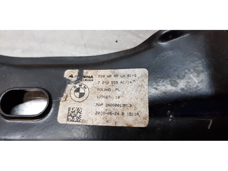 Recambio de elevalunas trasero izquierdo para bmw serie 1 lim. (f20/f21) 118d referencia OEM IAM 7242555  