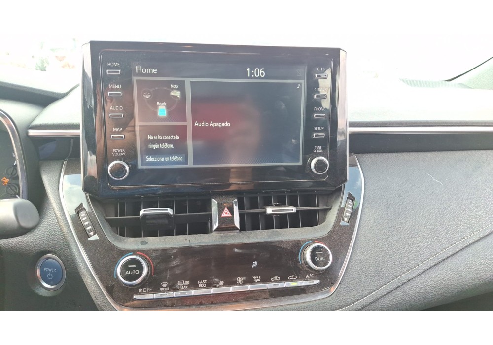 Recambio de pantalla multifuncion para toyota corolla (e21) hybrid active referencia OEM IAM 8614002680  