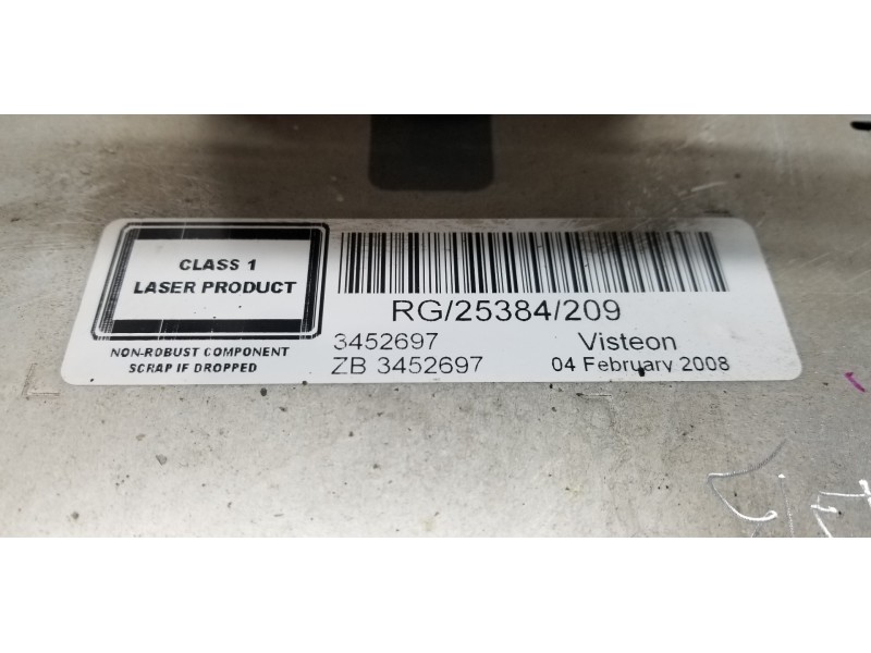 Recambio de sistema audio / radio cd para bmw mini clubman (r55) cooper referencia OEM IAM 3452697 65123455681 