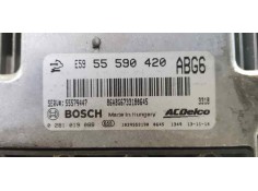 Recambio de centralita motor uce para opel zafira tourer expression referencia OEM IAM 55590420   2