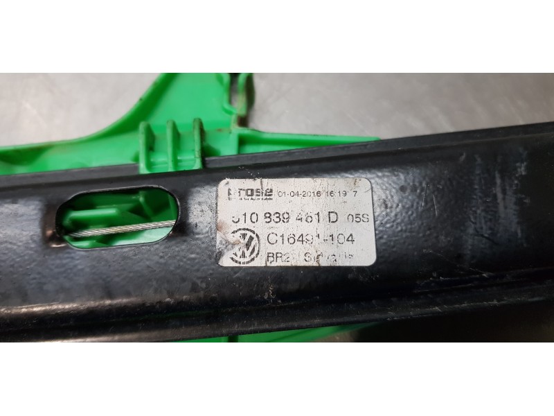 Recambio de elevalunas trasero izquierdo para volkswagen golf vii sportsvan edition bluemotion tech referencia OEM IAM 510839461 Recambio de elevalunas trasero izquierdo para volkswagen golf vii sportsvan edition bluemotion tech referencia OEM IAM 510839461