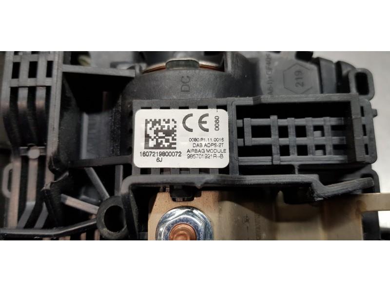 Recambio de airbag delantero izquierdo para renault scenic iv edition one referencia OEM IAM 985701921R   Recambio de airbag delantero izquierdo para renault scenic iv edition one referencia OEM IAM 985701921R