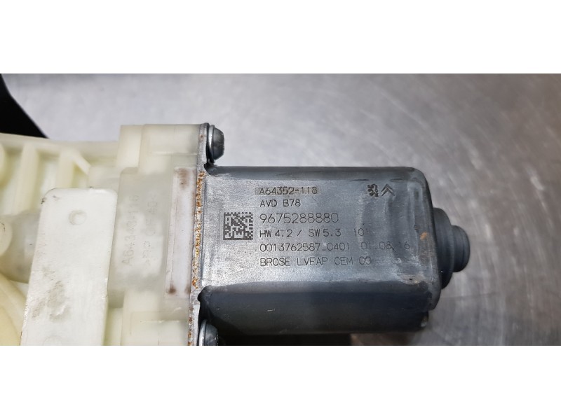 Recambio de elevalunas delantero derecho para citroen c4 picasso feel edition referencia OEM IAM 9675924680   Recambio de elevalunas delantero derecho para citroen c4 picasso feel edition referencia OEM IAM 9675924680