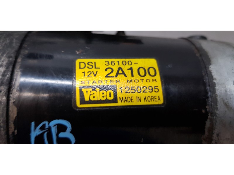 Recambio de motor arranque para kia picanto 1.1 crdi concept referencia OEM IAM 361002A100  