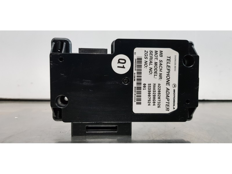 Recambio de modulo electronico para mercedes clase s (w220) berlina 430 (220.070) referencia OEM IAM A2208207326   Recambio de modulo electronico para mercedes clase s (w220) berlina 430 (220.070) referencia OEM IAM A2208207326