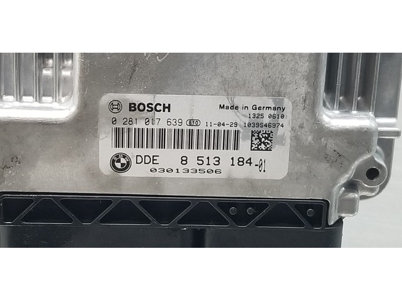 Recambio de centralita motor uce para bmw x3 (f25) xdrive 20d referencia OEM IAM 8513184 0281017639 