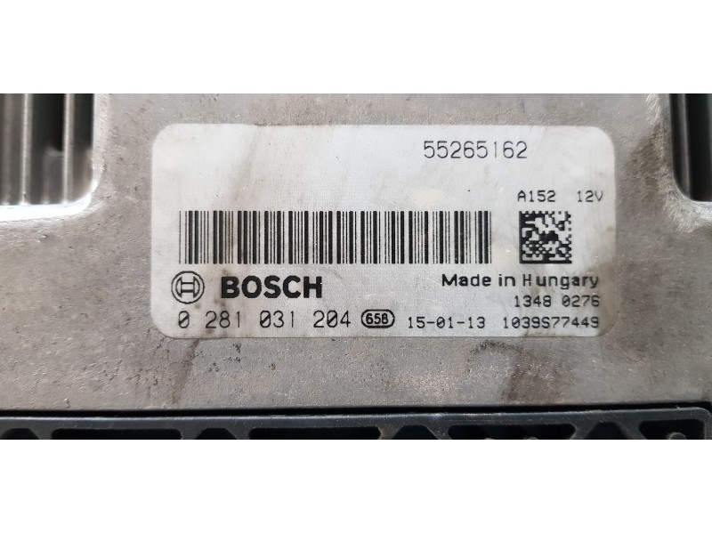 Recambio de centralita motor uce para fiat 500 x (334) pop star referencia OEM IAM 55265162  