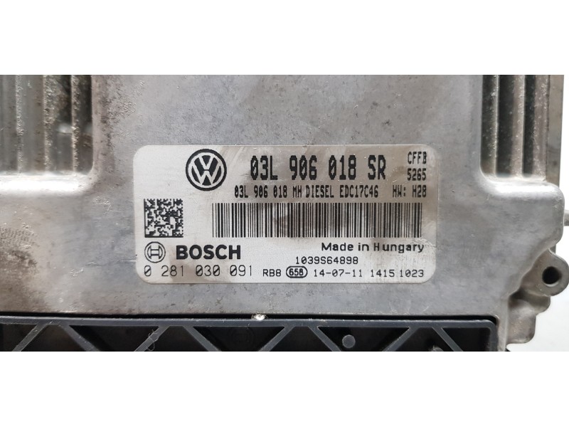 Recambio de centralita motor uce para skoda suberb (3t4) ambition referencia OEM IAM 03L906108SR  